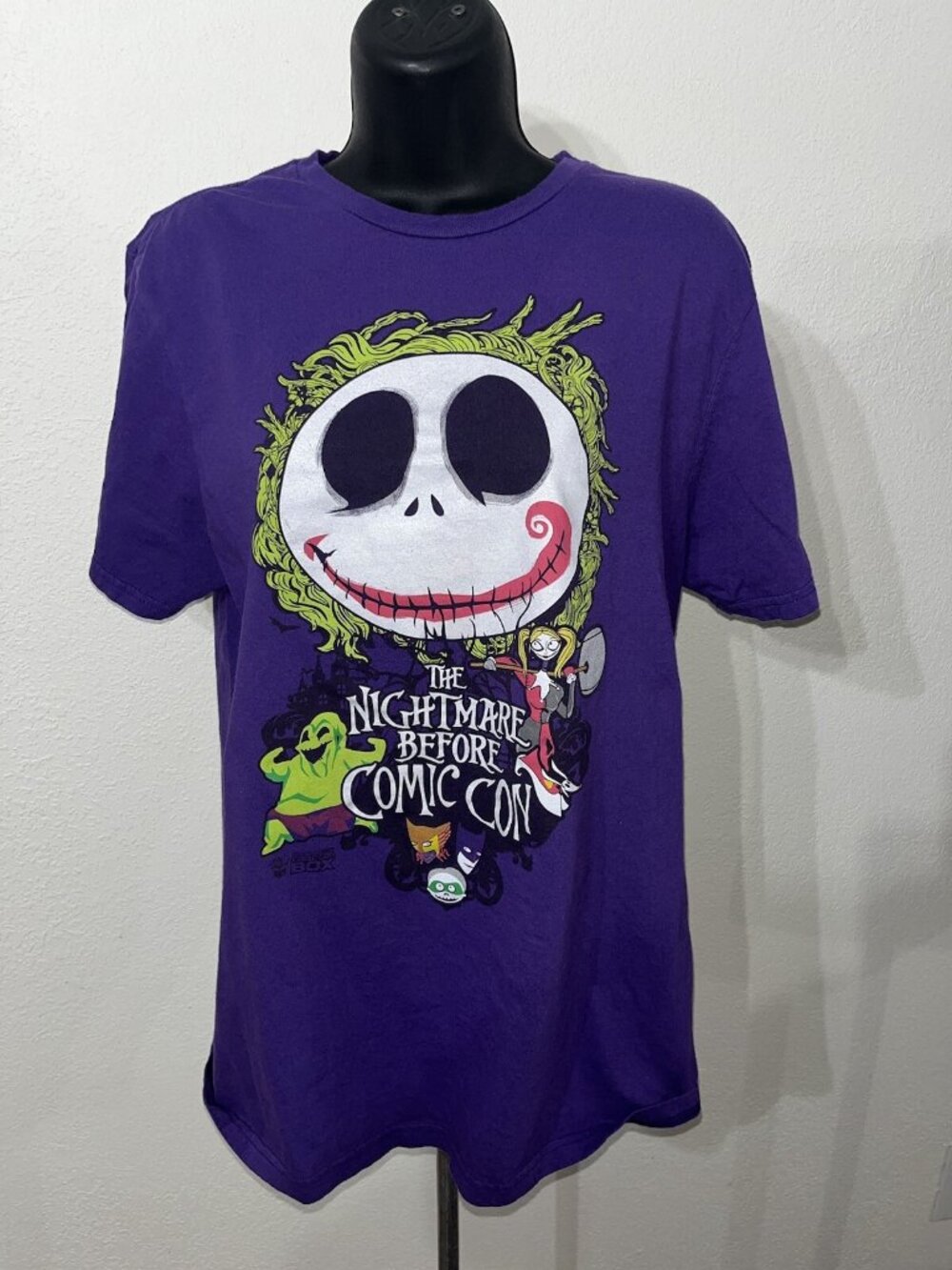 The Nightmare Before Comic Con T Shirt Men Large L Christmas